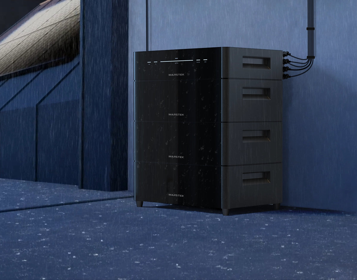 VENUS D, 4kW 4MPPT Balkonkraftwerk mit Speicher und 2,2kW AC-Kopplung, Flexible Erweiterung auf bis zu 6 Einheiten & 15,36 kWh