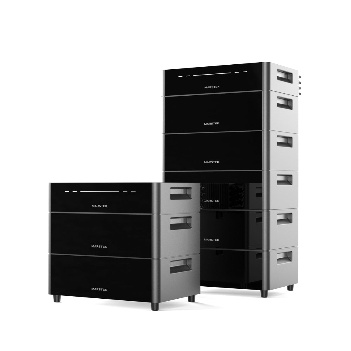 VENUS D, 4kW 4MPPT Balkonkraftwerk mit Speicher und 2,2kW AC-Kopplung, Flexible Erweiterung auf bis zu 6 Einheiten & 15,36 kWh