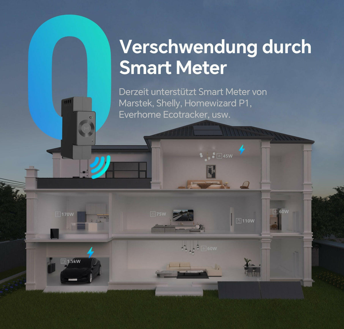 Marstek Venus E Steuerung per App – Echtzeit-Überwachung via WLAN & Bluetooth