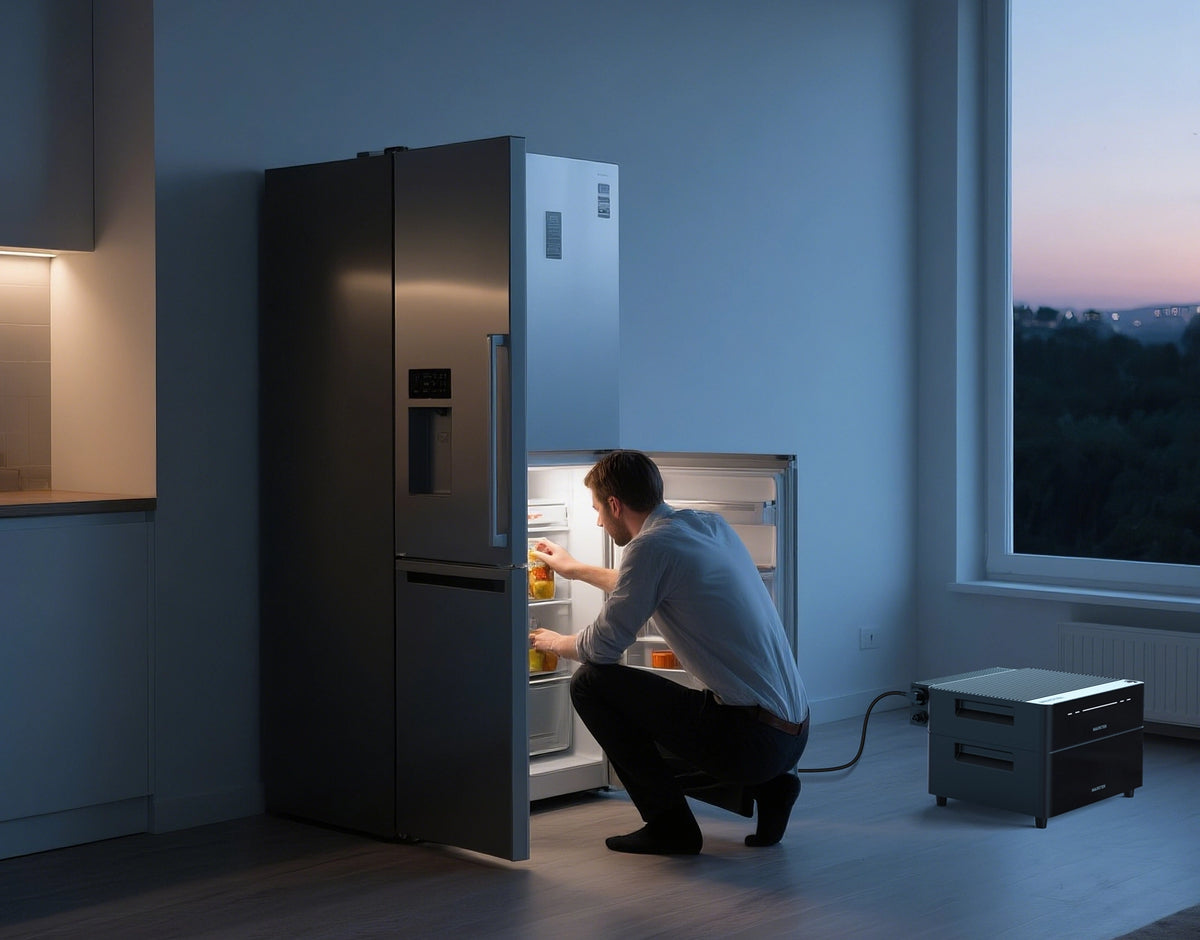 VENUS D, 4kW 4MPPT Balkonkraftwerk mit Speicher und 2,2kW AC-Kopplung, Flexible Erweiterung auf bis zu 6 Einheiten & 15,36 kWh