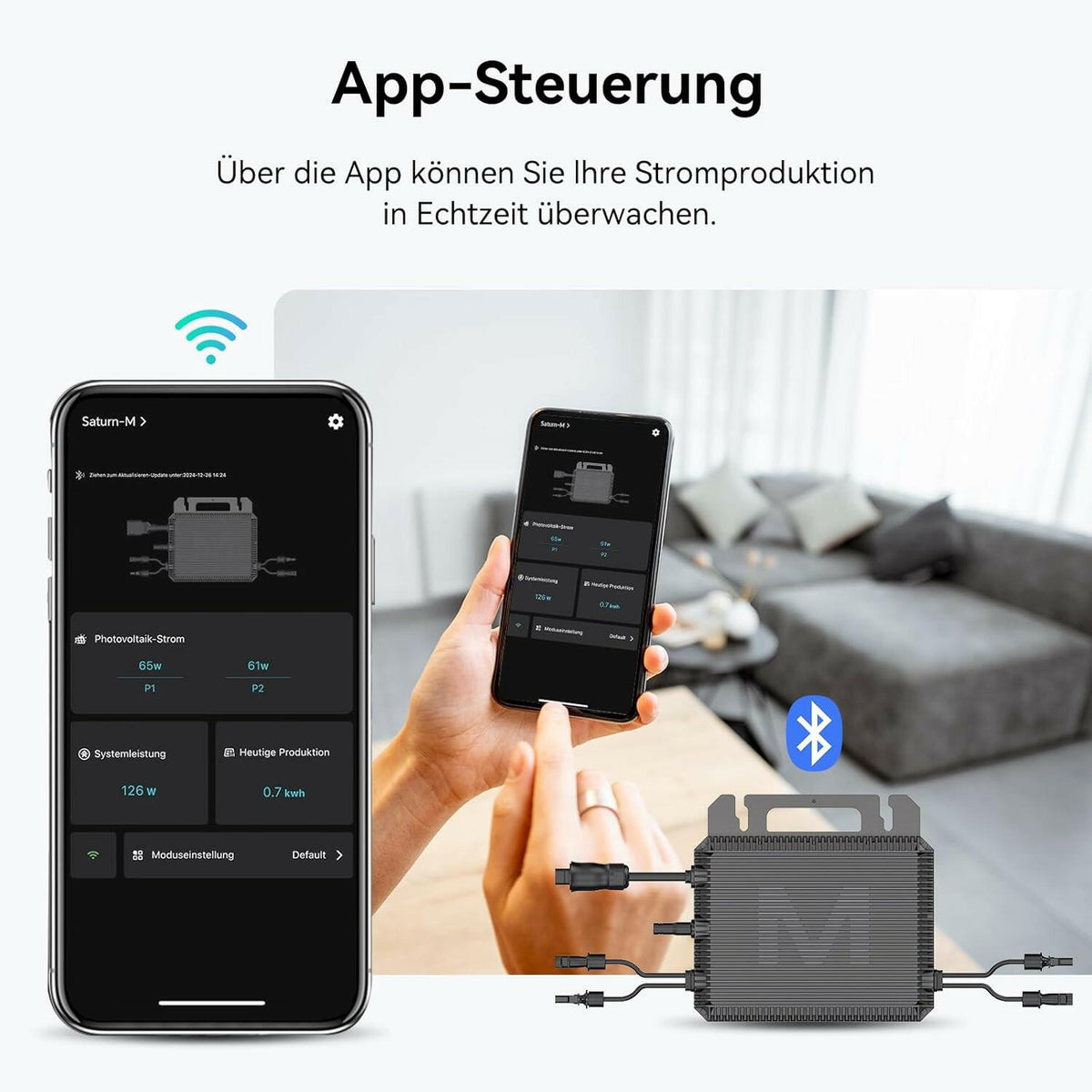 App-Steuerung des Marstek B2500 Systems – Echtzeit-Überwachung des Energieverbrauchs